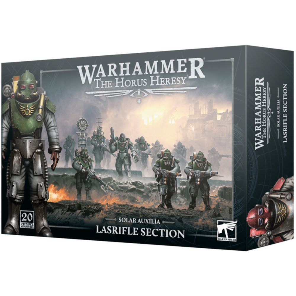 Warhammer The Horus Heresy Solar Auxilia Lasrifle Section