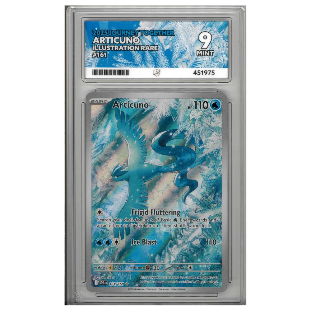 2025 Articuno 161 Journey Together ACE GRADED 9