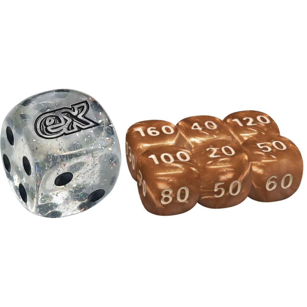 Pokemon Prismatic Evolutions Elite Trainer Box Dice
