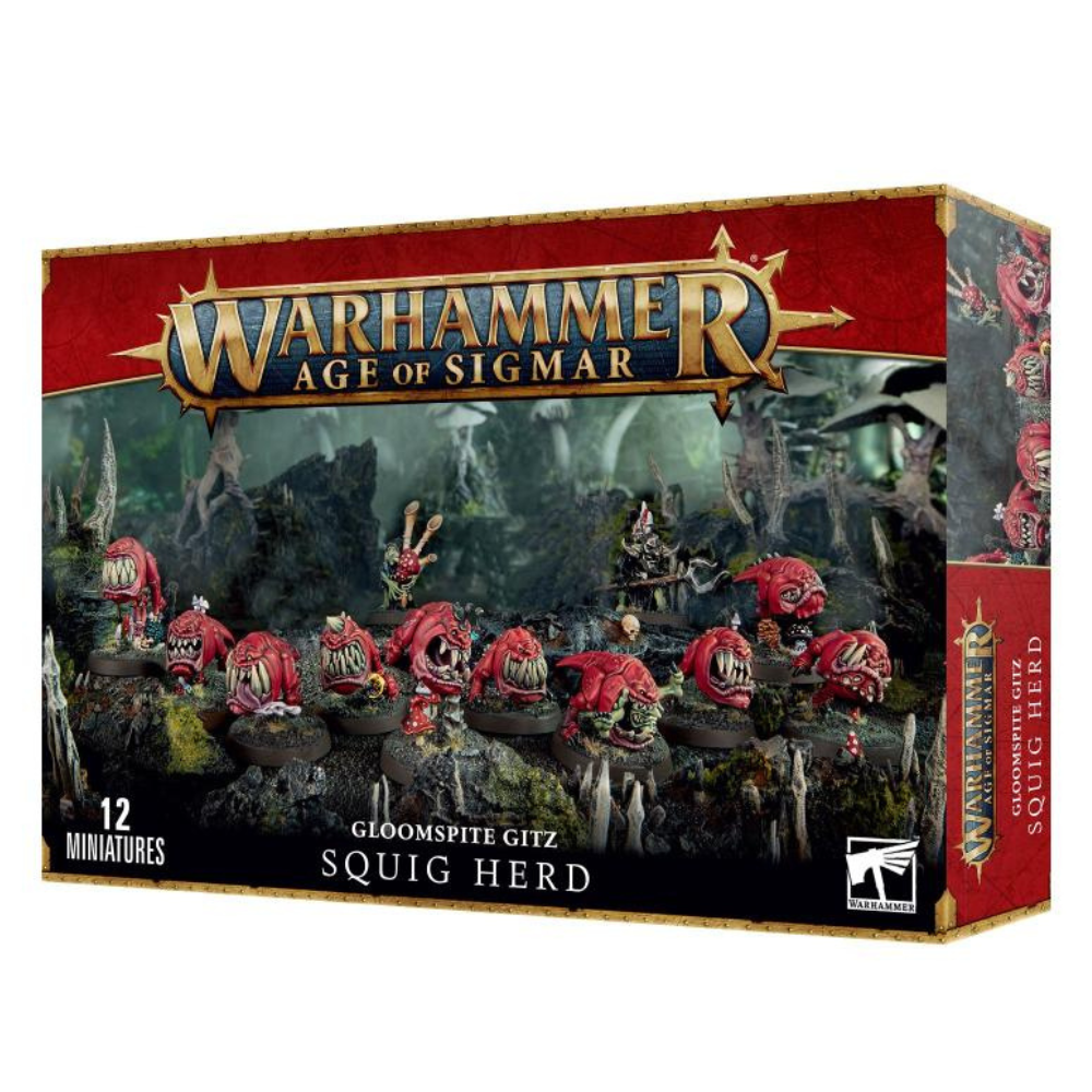 Warhammer Age Of Sigmar Gloomspite Gitz Squig Herd