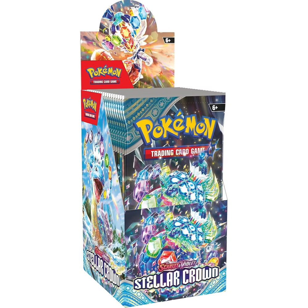 Pokemon Scarlet & Violet Stellar Crown Half Booster Box