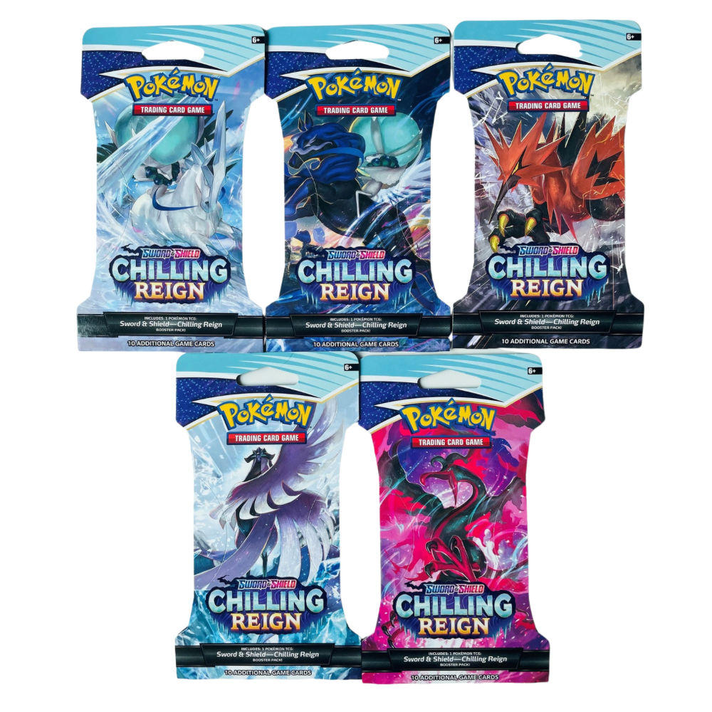 Pokemon Sword & Shield Chilling Reign Sealed Booster Pack