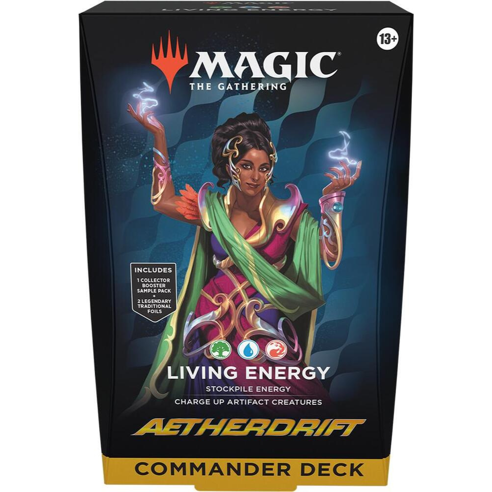 Magic The Gathering Aetherdrift Commander Deck Living Energy