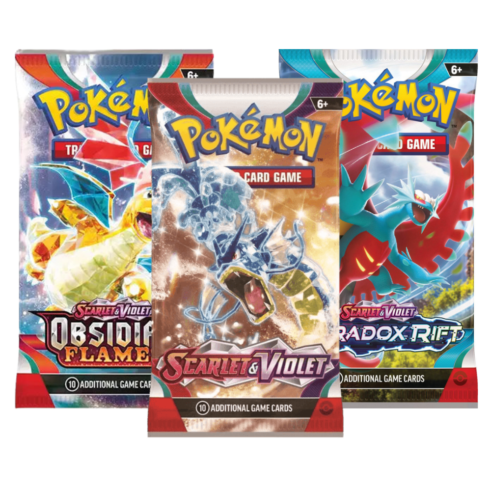 Pokemon 3 Pack Bundle OBF/SV/PAR