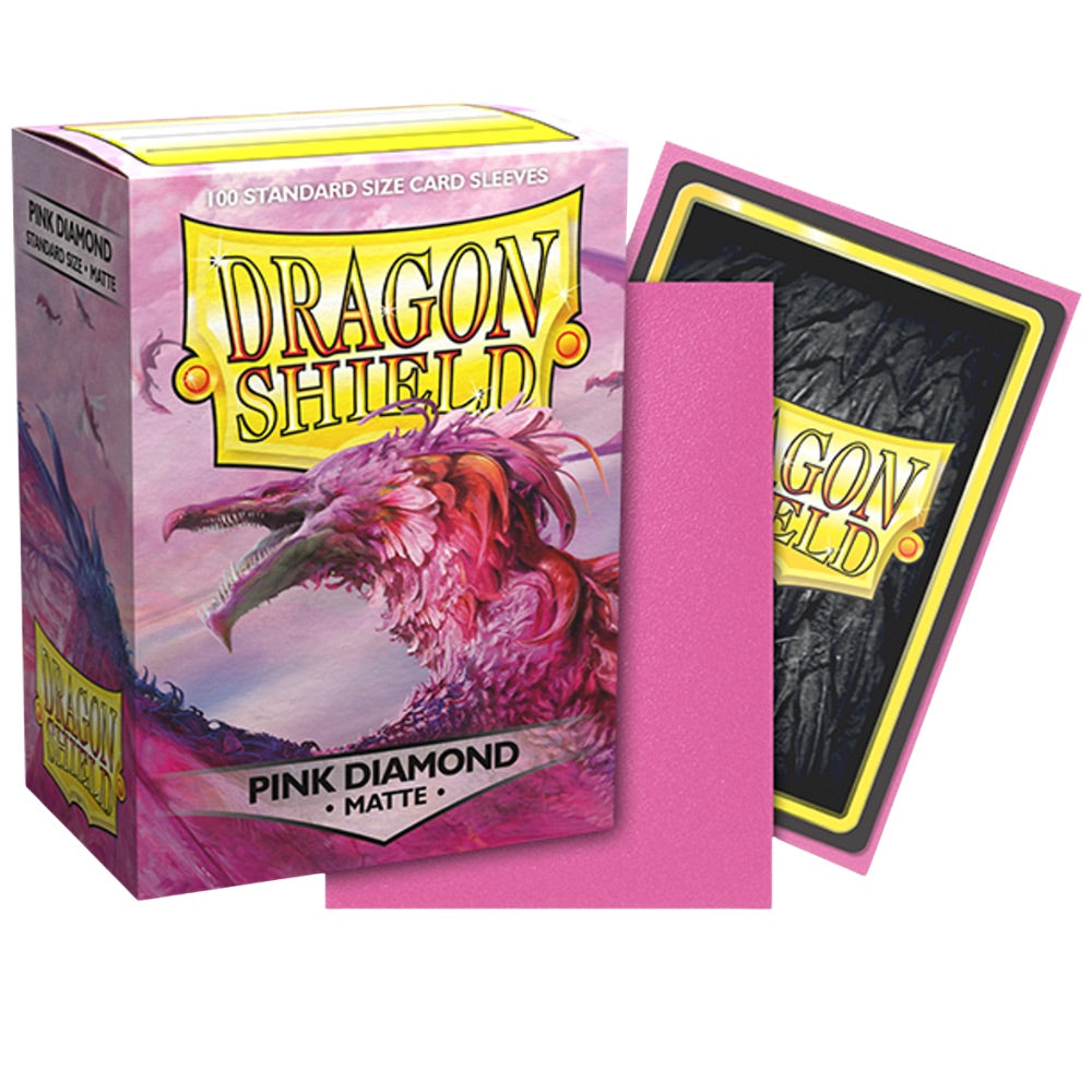 Dragon Shield Pink Diamond Matte Sleeves