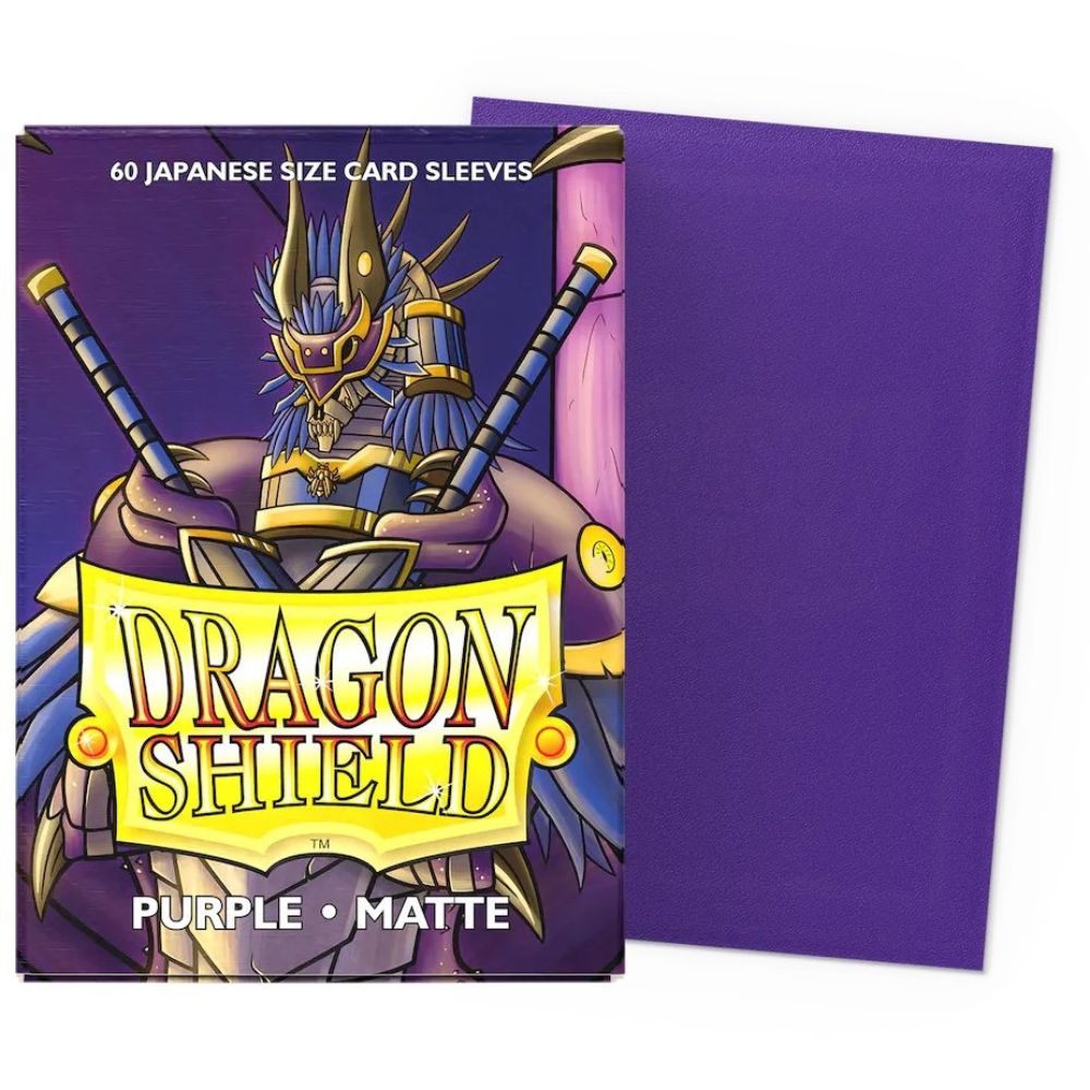 Dragon Shield Japanese Size Purple Matte Sleeves