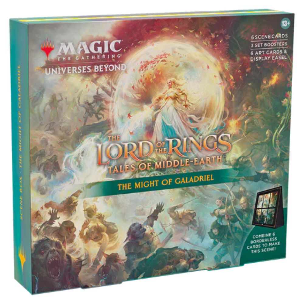 Magic the Gathering Lord of the Rings Tales of Middle Earth Holiday Scene Box The Might Of Galadriel