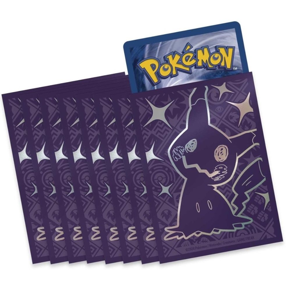 Official Pokemon Center Paldean Fates Card Sleeves