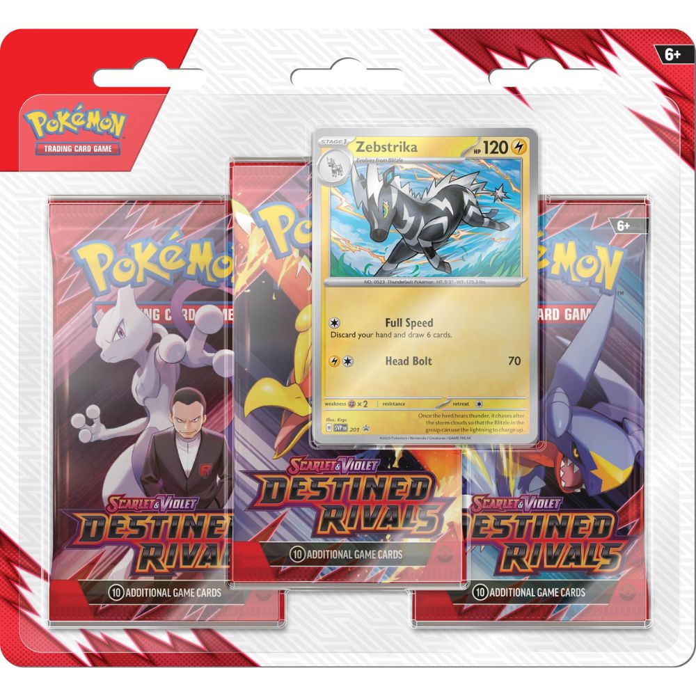 Pokemon Scarlet & Violet Destined Rivals Triple Blister Pack