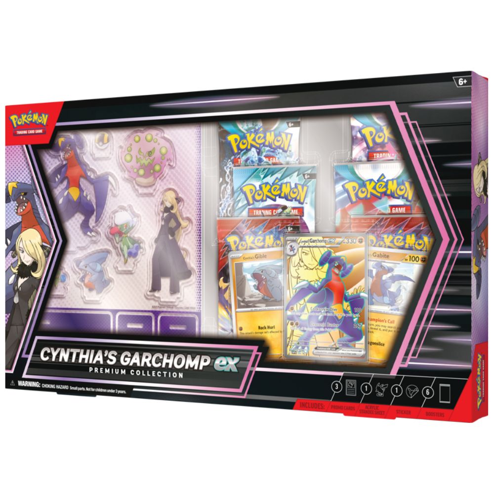 Pokemon Cynthias Garchomp EX Premium Collection Box