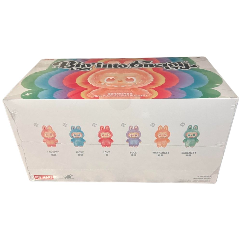 Sealed Case of Genuine Popmart Labubu Big Into Energy V3 (6 Blind Boxes)