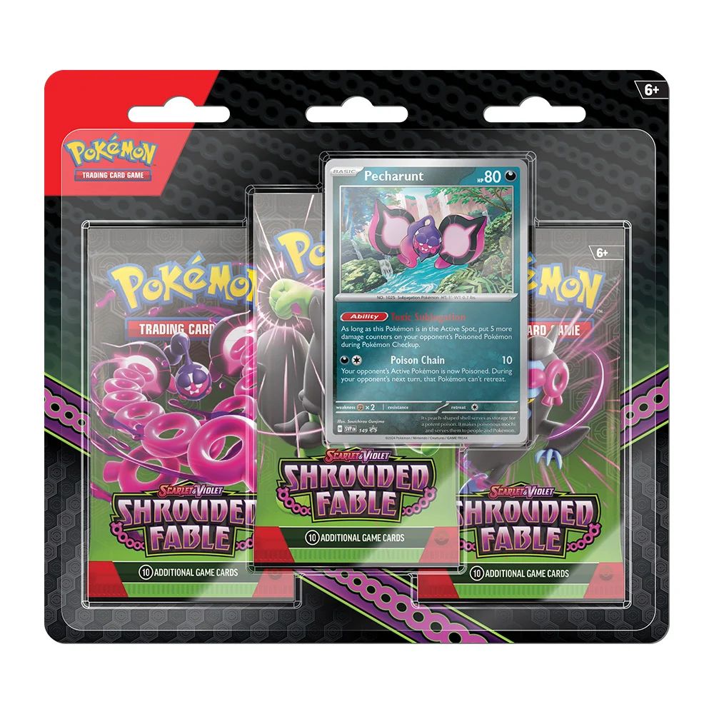 Pokemon Scarlet & Violet Shrouded Fable Triple Blister Pack