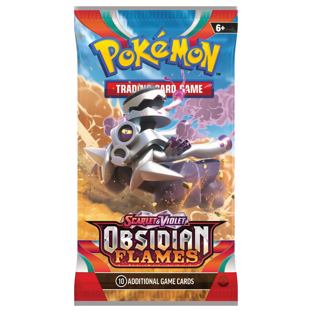 Pokemon Scarlet & Violet Obsidian Flames Booster Pack – Retroble