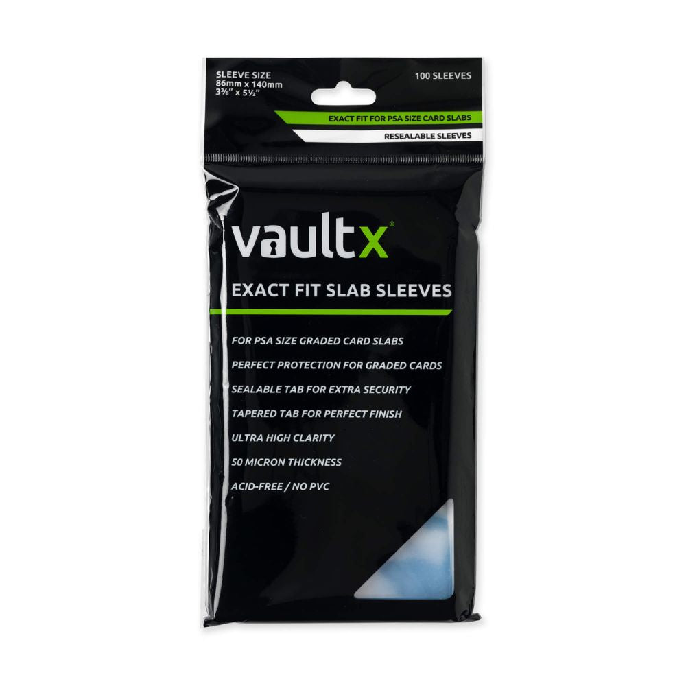 Ultra Pro Graded Card Sleeves For PSA Slabs – 100 Clear Resealable Sleeves (Pokemon/MTG/Yu-Gi-Oh)