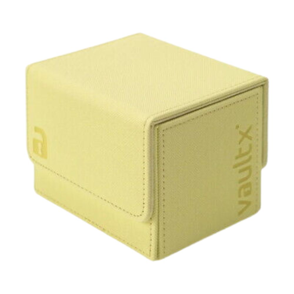 Vault X Pastel Yellow Sideloading Deck Box