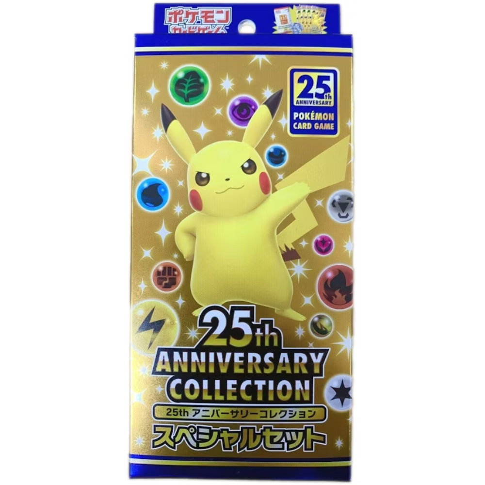 Pokemon Japanese 25th Anniversary Special Set Box
