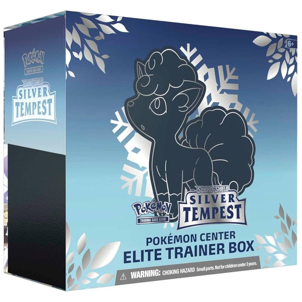 Pokemon Center Sword & Shield Silver Tempest Elite Trainer Box