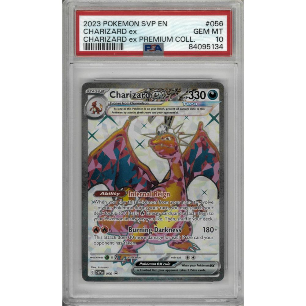 Pokemon Charizard ex SVP056 Black Star Promo PSA 10