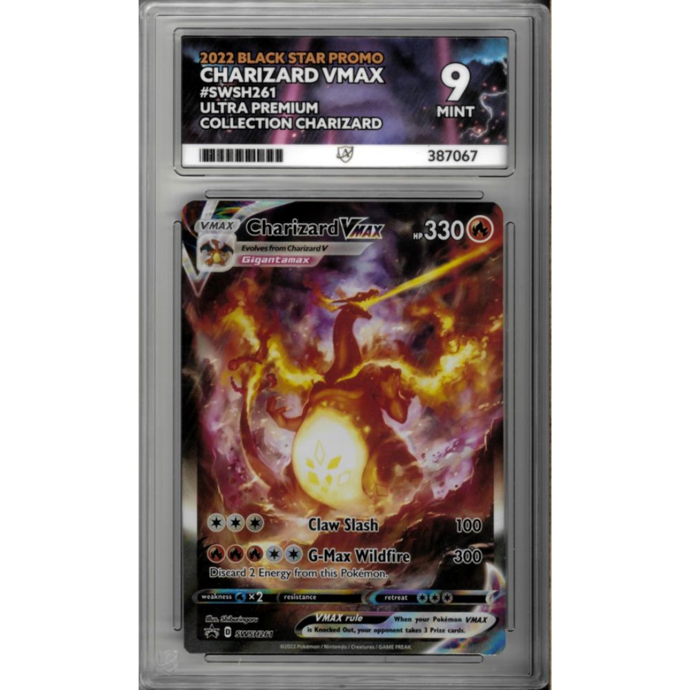 ポケモンカードゲーム Charizard VMAX psa9 BLACK STAR PROMO Charizard Vmax SWSH261 - Pokemon Black Star Promo