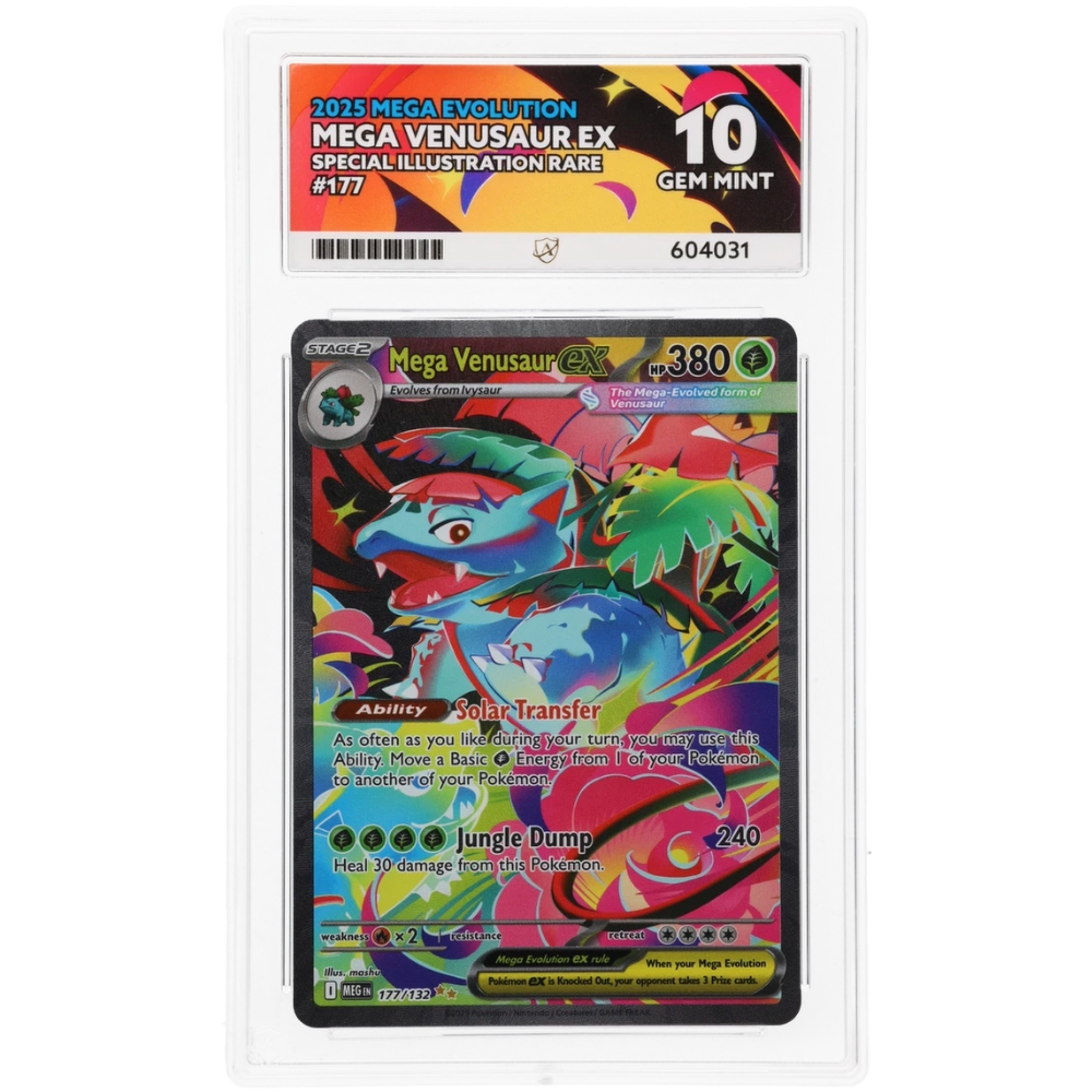 2025 Pokémon Mega Evolution Mega Venusaur ex 177/132 – Special Illustr ...