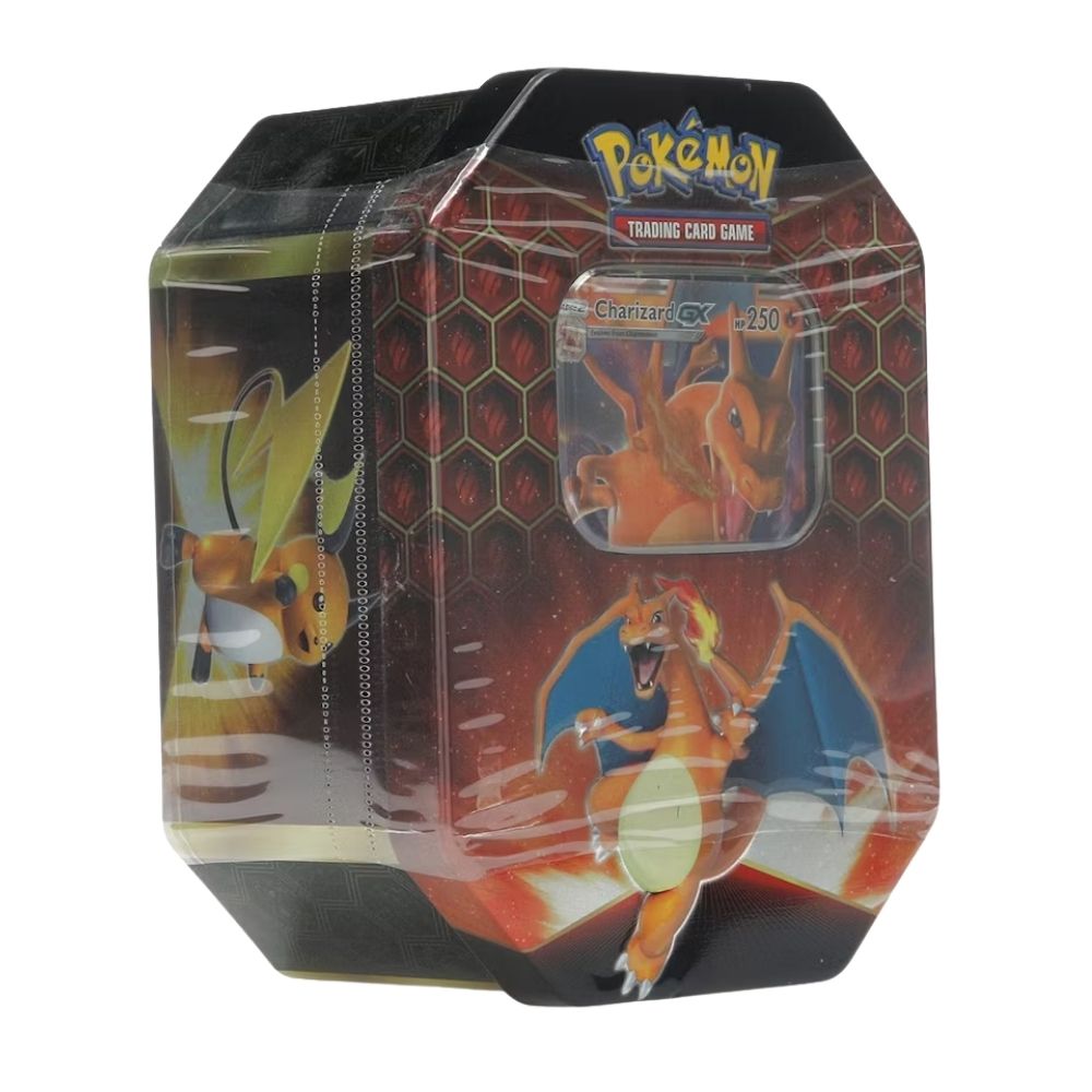 Pokemon Sun & Moon Hidden Fates Charizard GX Tin