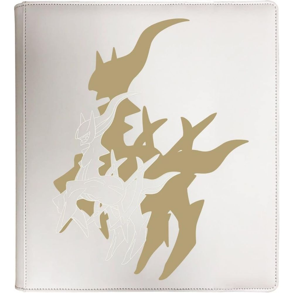 Ultra Pro Pokemon TCG  White Arceus Zipper Binder