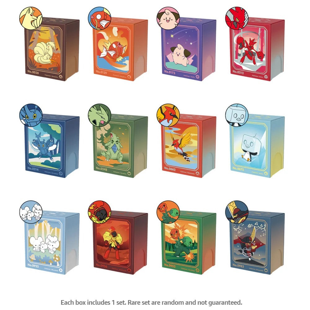 Pokemon Metal Deck Box Simplified Chinese Box