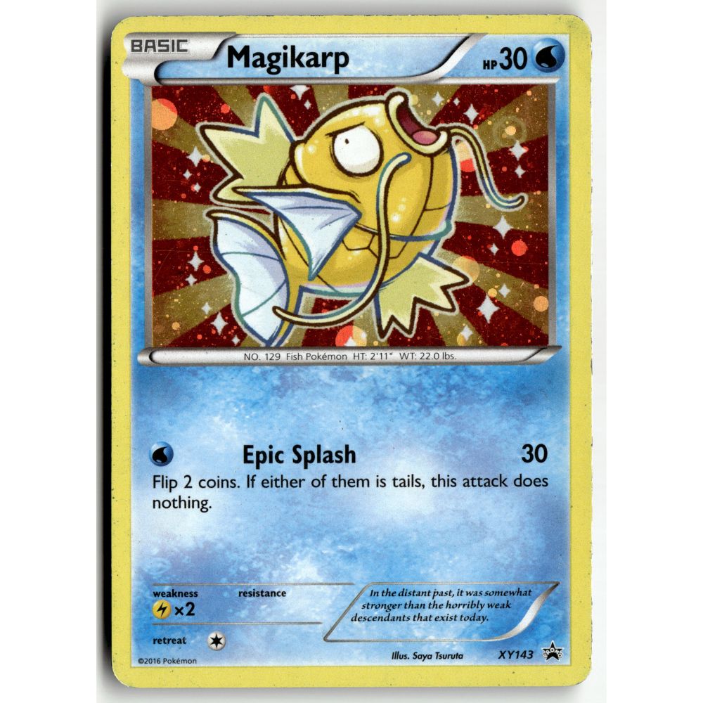 Pokemon Magikarp XY143 Promo XY Black Star Promos HP