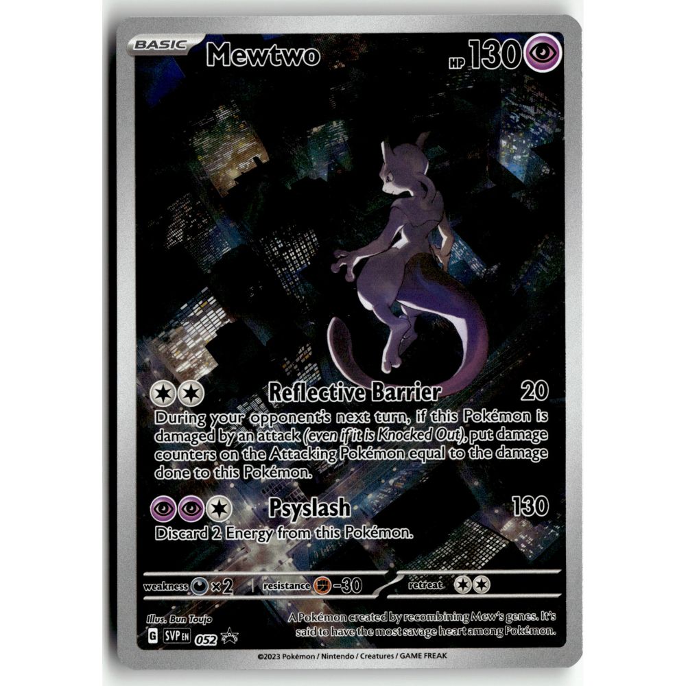 Pokemon Mewtwo 052 Promo Scarlet & Violet NM