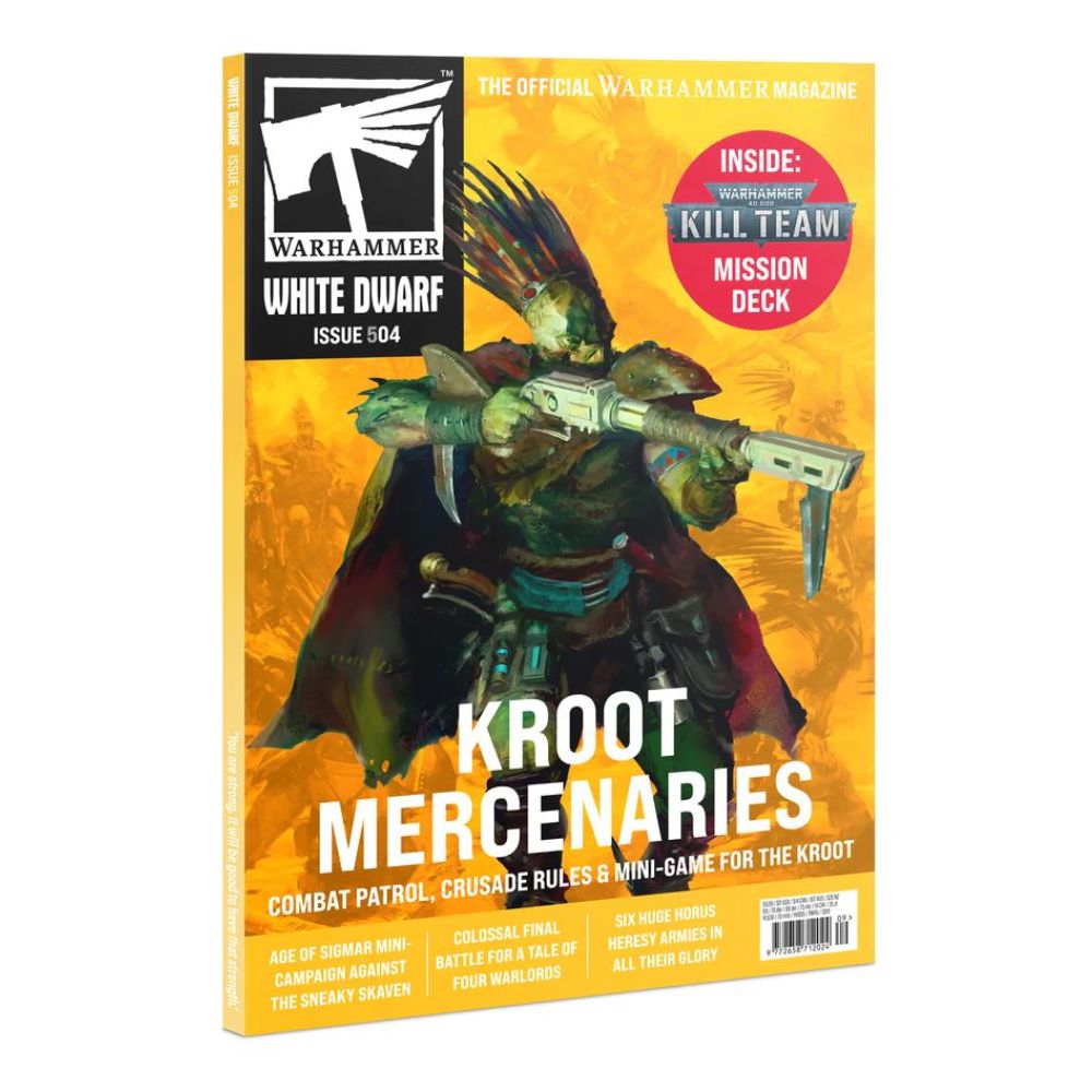 White Dwarf Magazine Issue 504 Kroot Mercenaries