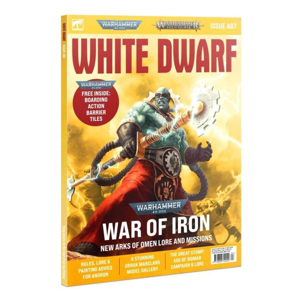 White Dwarf Magazine Issue 487 War Of Iron