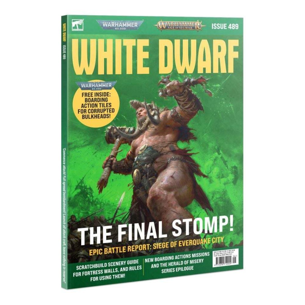 White Dwarf Magazine Issue 489 The Final Stomp!