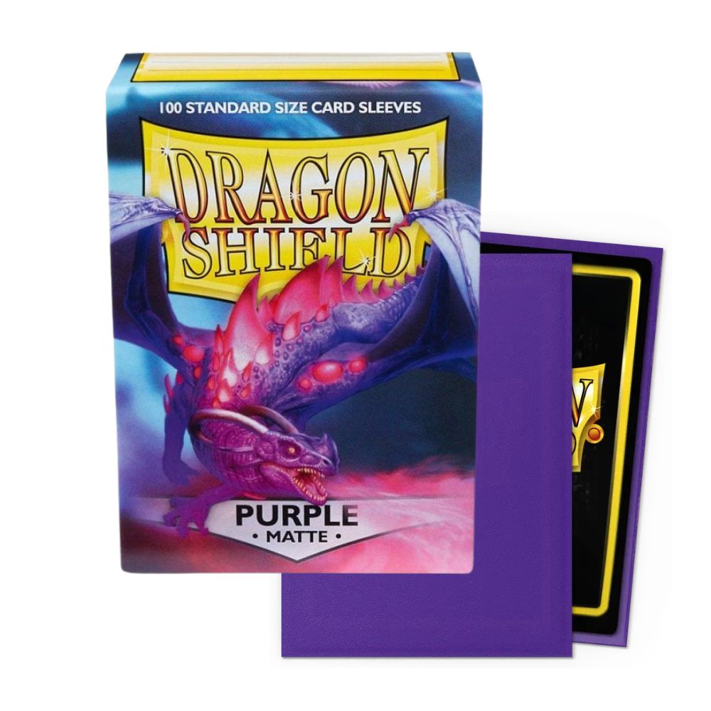 Dragon Shield Purple Matte Sleeves