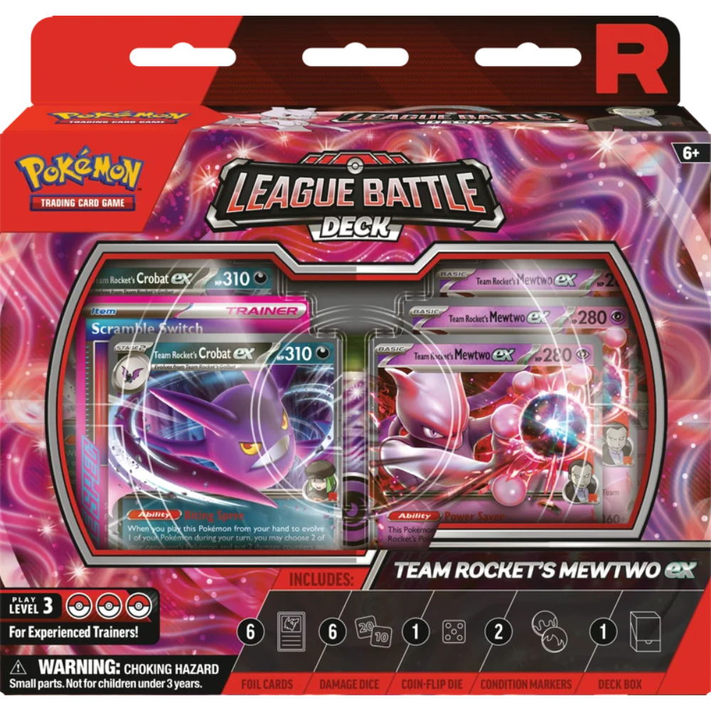 Pokemon League Battle Deck Team Rocket's Mewtwo