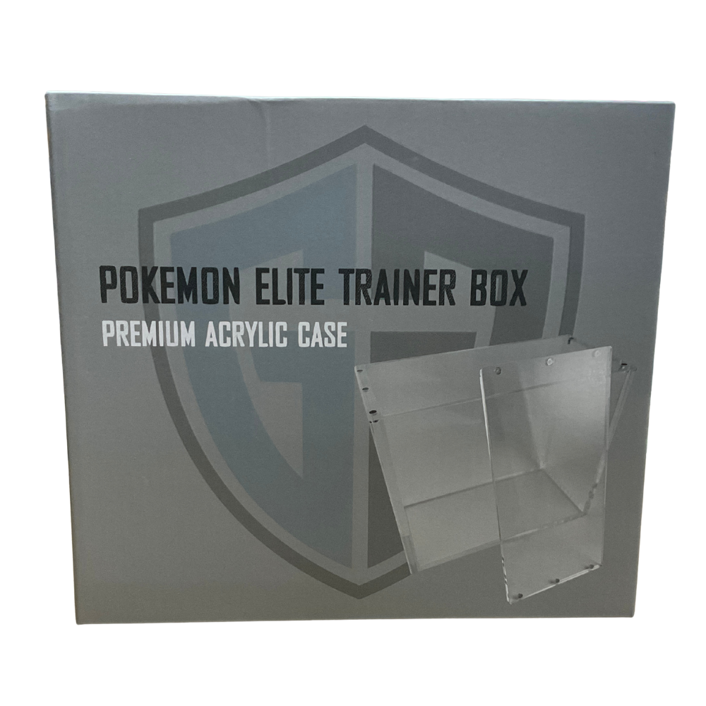 Grail Guard Clear Acrylic Storage Display (Elite Trainer Box Size)