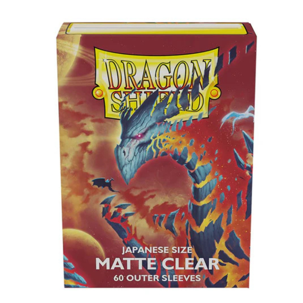 Dragon Shield Japanese Size Matte Clear Outer Sleeves