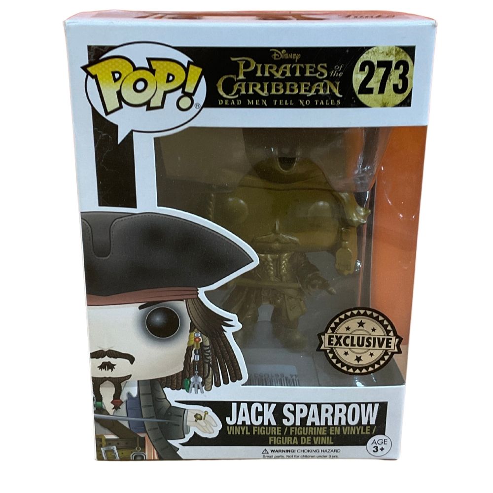Funko Pop! Pirates Of The Caribbean Jack Sparrow Exclusive 273