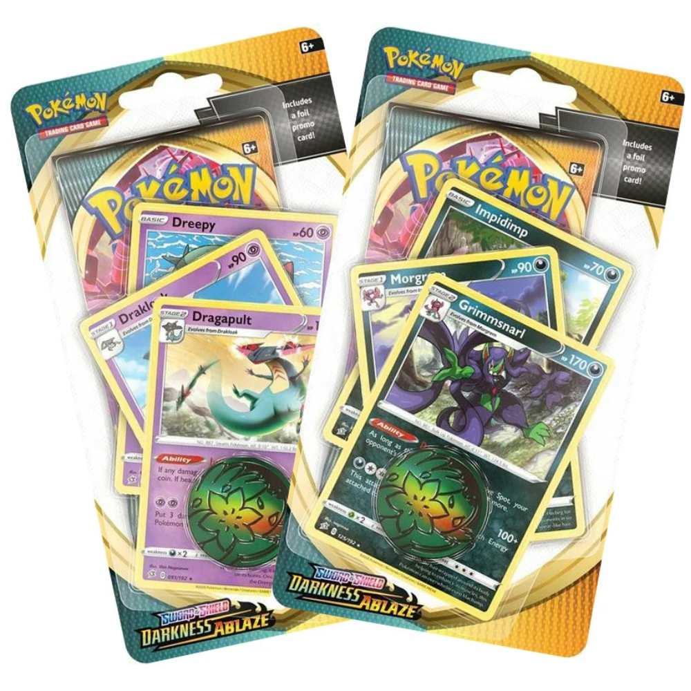 Pokemon Sword & Shield Darkness Ablaze Blister Pack