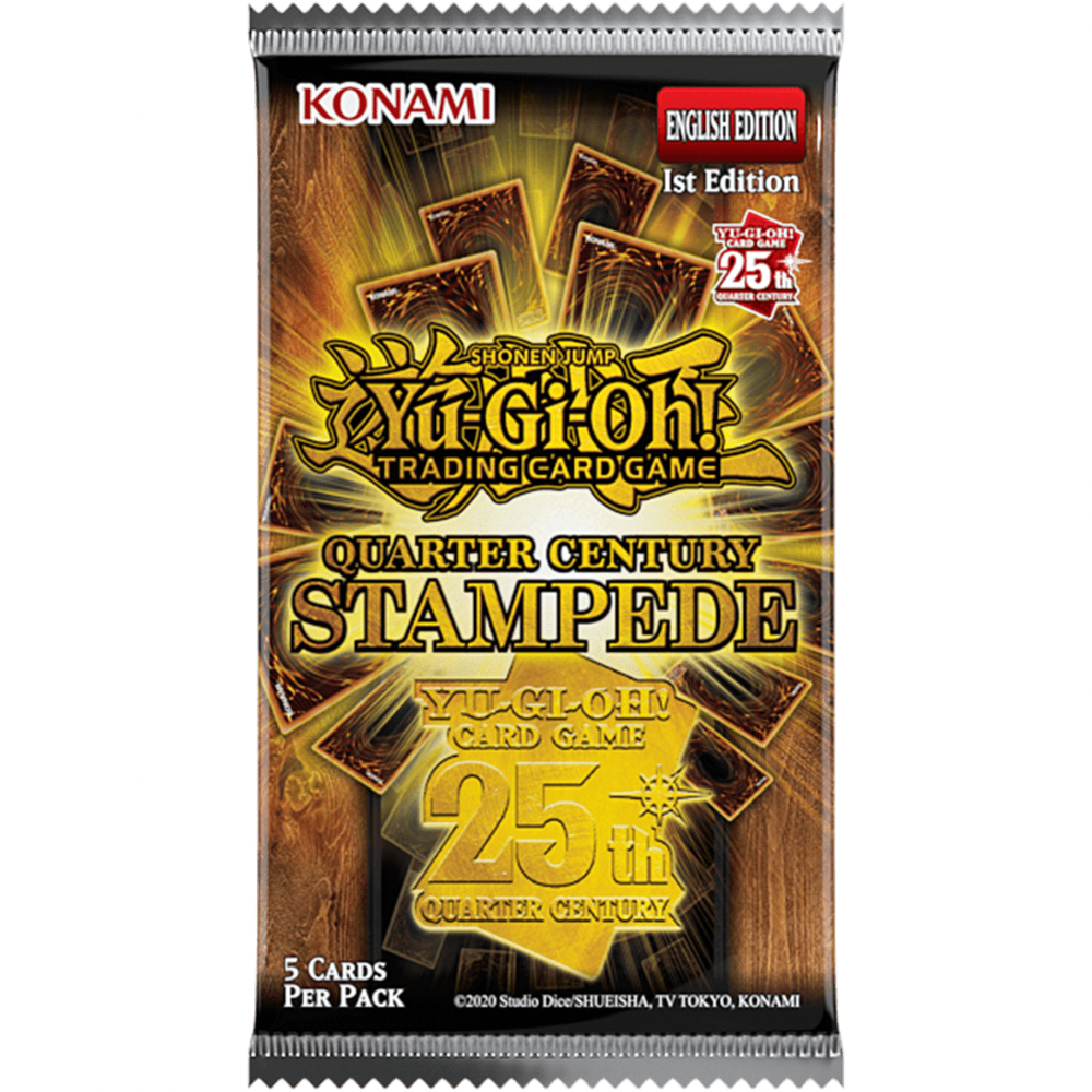Yu-Gi-Oh Quarter Century Stampede Booster Pack