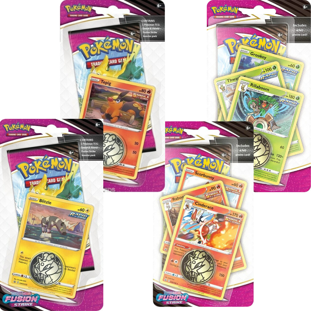 Pokemon Sword & Shield Fusion Strike Blister Pack