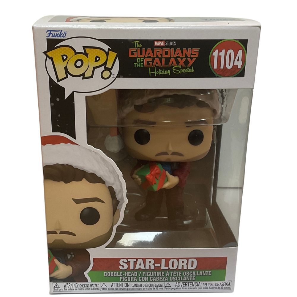 Funko Pop! The Guadians Of The Galaxy Hoilday Special Star- Lord 1104