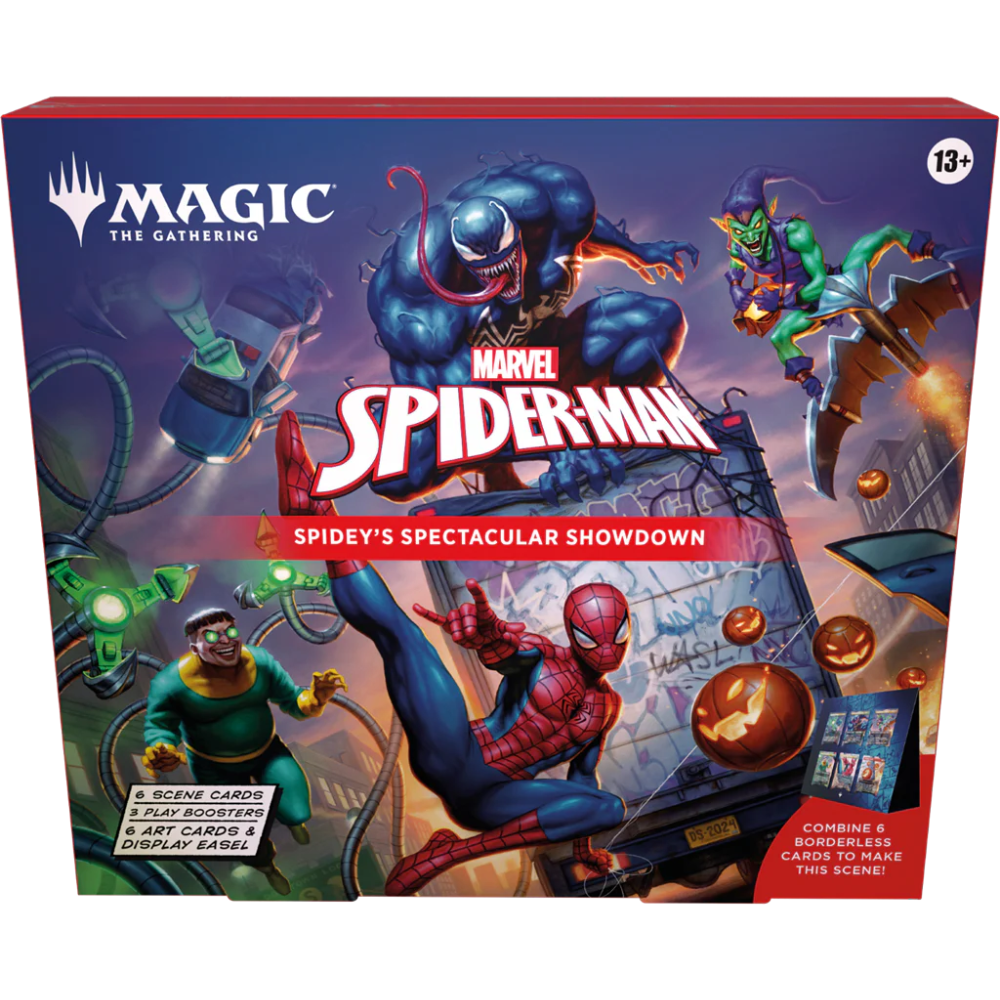 Magic The Gathering Marvel Spider-Man Scene Box