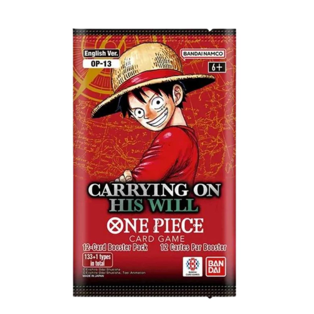 One Piece Carrying On His Will Booster Pack