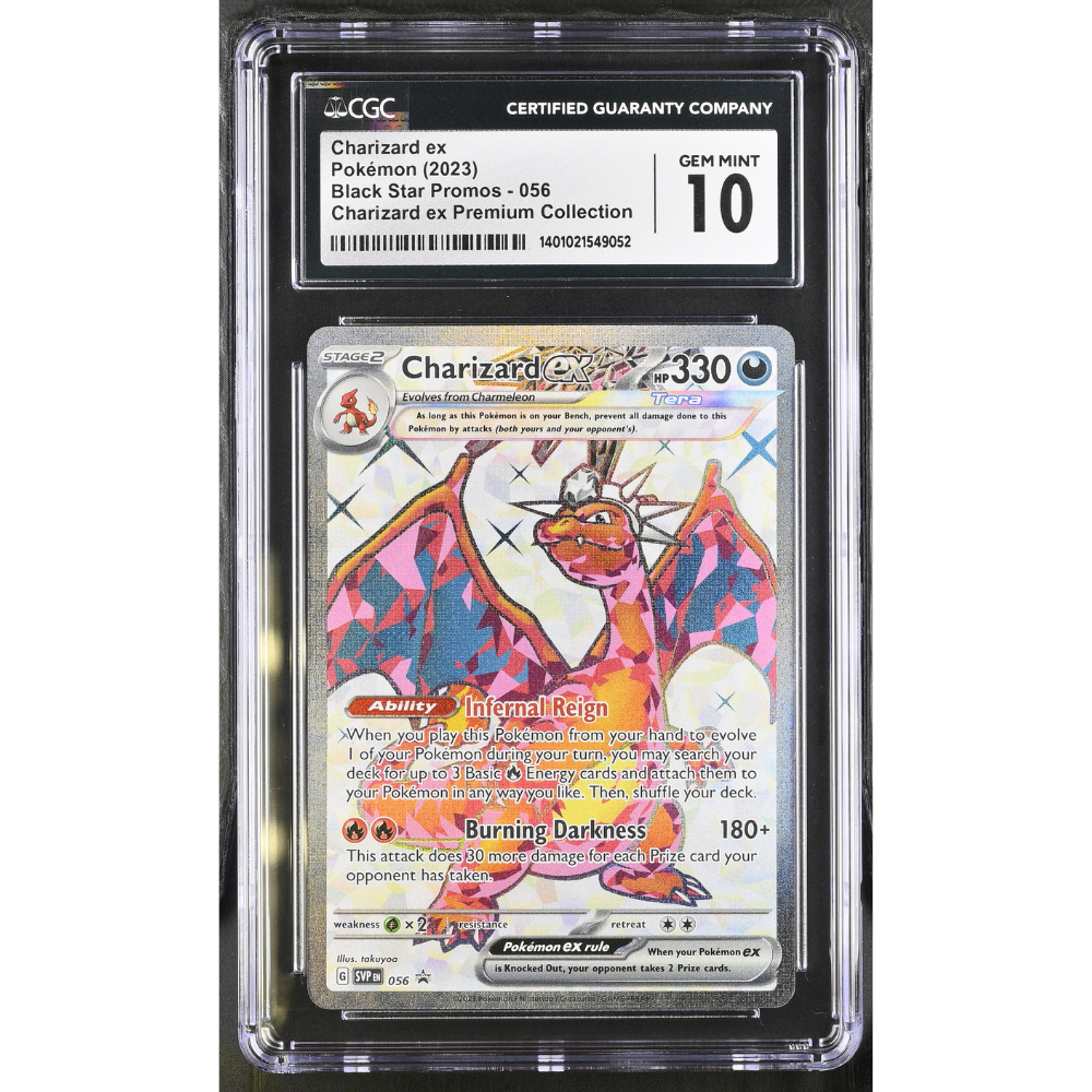Pokemon Charizard ex SVP 056 Black Star Promo CGC 10
