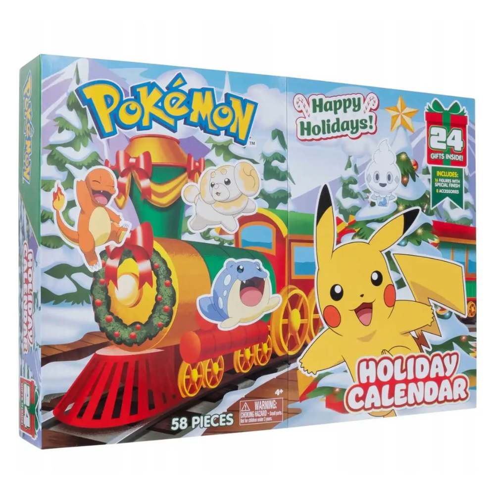 Pokemon Happy Holidays Holiday Calendar