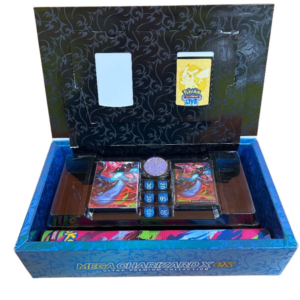Pokemon Mega Charizard X Ultra Premium Collection (Accessories ONLY)