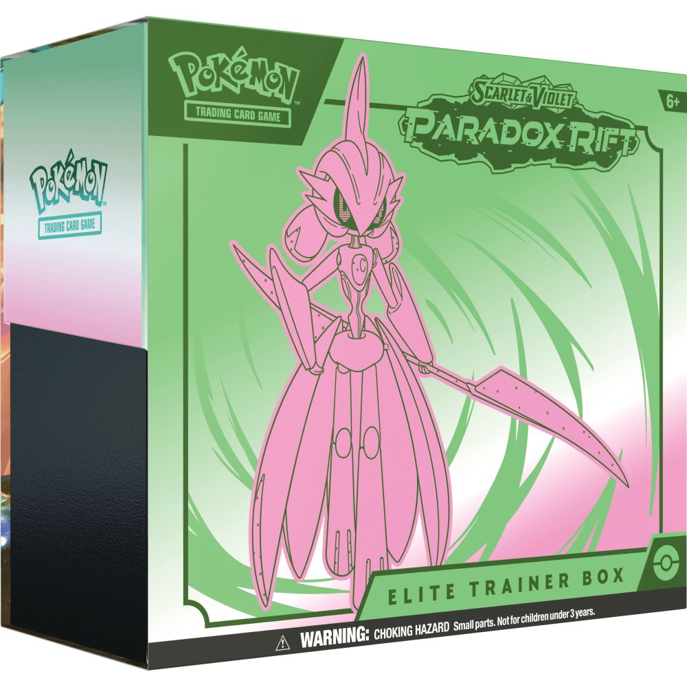 Pokemon Scarlet & Violet Paradox Rift (Iron Valiant) Elite Trainer Box