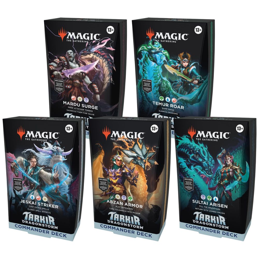 Magic The Gathering Tarkir Dragonstorm Commander Deck