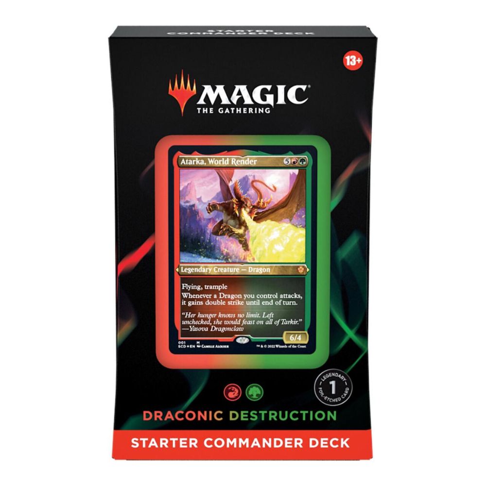 Magic The Gathering Starter Commander Deck Draconic Destruction