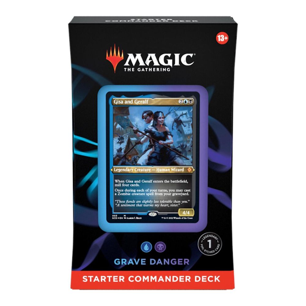 Magic The Gathering Starter Commander Deck Grave Danger